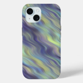 Wavy Lavender Texture iPhone 15 Case
