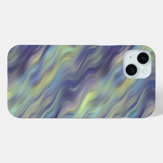 Wavy Lavender Texture Case-Mate iPhone Case (Achterkant (horizontaal))