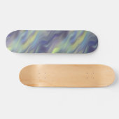 Wavy Lavender Texture Persoonlijk Skateboard (Horizontaal)