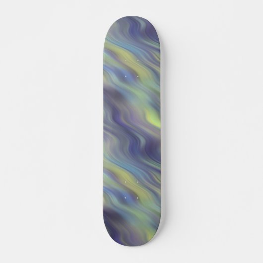 Wavy Lavender Texture Persoonlijk Skateboard (Voorkant)