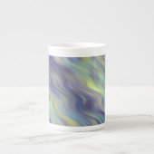 Wavy Lavender Texture Porselein Kop (Voorkant)