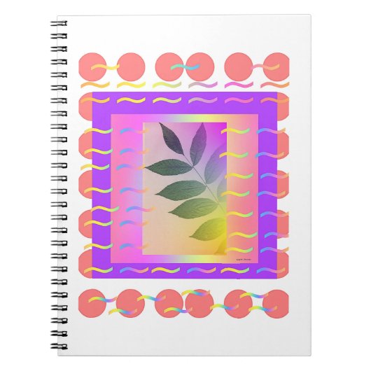 WAVY LEAF Journal Notitieboek (Voorkant)