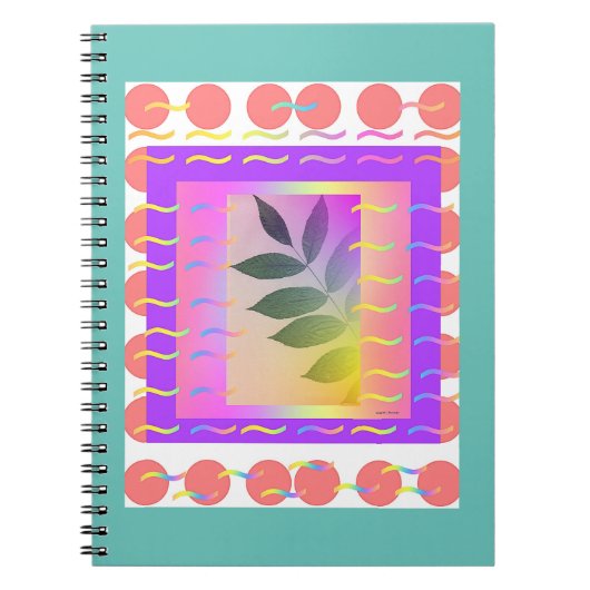 WAVY LEAF Journal Notitieboek (Voorkant)