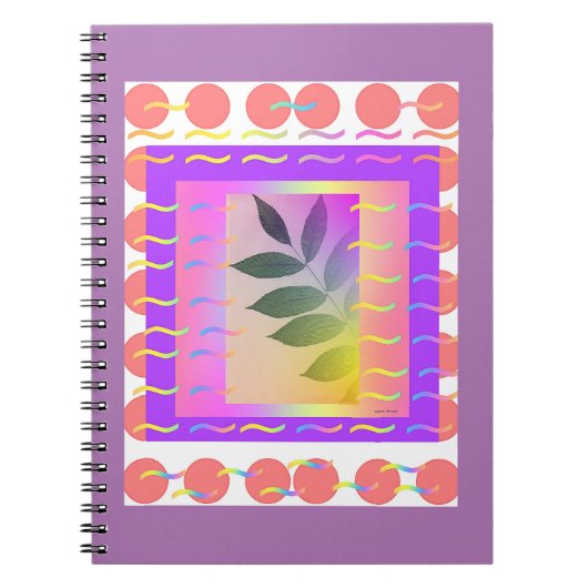 WAVY LEAF NOTITIEBOEK (Voorkant)