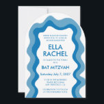 Wavy Lijst Arch Modern Custom QR Bar Bat Mitzvah Kaart<br><div class="desc">Perfecte kaart om een bat mitswa, bar mitswa of andere Joodse viering aan te kondigen! Hand gemaakt golvend lijst voor u aan de voorzijde! VOLLEDIG ! Klik hierboven op "Personaliseer" om de tekst te bewerken en uw link toe te voegen aan de qr-code. Klik op "bewerken met het ontwerpgereedschap" om...</div>