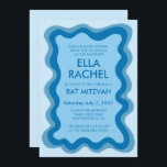 Wavy Lijst Modern Chic Custom Bar Bat Mitzvah Kaart<br><div class="desc">Perfecte kaart om een bat mitswa, bar mitswa of andere Joodse viering aan te kondigen! Hand gemaakt golvend lijst voor u aan de voorzijde! VOLLEDIG ! Klik hierboven op "Personaliseren" om de tekst te bewerken. Klik op "bewerken met het ontwerpgereedschap" om de lettertypen, kleuren en plaatsingen aan te passen en...</div>