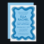 Wavy Lijst Modern Chic Custom Bar Bat Mitzvah Kaart<br><div class="desc">Perfecte kaart om een bat mitswa, bar mitswa of andere Joodse viering aan te kondigen! Hand gemaakt golvend lijst voor u aan de voorzijde! VOLLEDIG ! Klik hierboven op "Personaliseren" om de tekst te bewerken. Klik op "bewerken met het ontwerpgereedschap" om de lettertypen, kleuren en plaatsingen aan te passen en...</div>