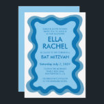 Wavy Lijst Modern Chic Custom Bar Bat Mitzvah Kaart<br><div class="desc">Perfecte kaart om een bat mitswa, bar mitswa of andere Joodse viering aan te kondigen! Hand gemaakt golvend lijst voor u aan de voorzijde! VOLLEDIG ! Klik hierboven op "Personaliseren" om de tekst te bewerken. Klik op "bewerken met het ontwerpgereedschap" om de lettertypen, kleuren en plaatsingen aan te passen en...</div>