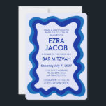 Wavy Lijst Modern Chic Custom Bar Bat Mitzvah Kaart<br><div class="desc">Perfecte kaart om een bat mitswa, bar mitswa of andere Joodse viering aan te kondigen! Hand gemaakt golvend lijst voor u aan de voorzijde! VOLLEDIG ! Klik hierboven op "Personaliseren" om de tekst te bewerken. Klik op "bewerken met het ontwerpgereedschap" om de lettertypen, kleuren en plaatsingen aan te passen en...</div>
