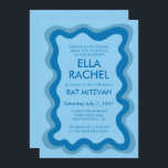 Wavy Lijst Modern Chic Custom Bar Bat Mitzvah Kaart<br><div class="desc">Perfecte kaart om een bat mitswa, bar mitswa of andere Joodse viering aan te kondigen! Hand gemaakt golvend lijst voor u aan de voorzijde! VOLLEDIG ! Klik hierboven op "Personaliseren" om de tekst te bewerken. Klik op "bewerken met het ontwerpgereedschap" om de lettertypen, kleuren en plaatsingen aan te passen en...</div>