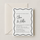 Wavy lijst, Wavy Border, Uitnodiging voor een brui