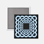 Wavy Lijsten Magnet (Voorkant / Achterkant)