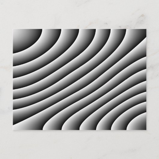 Wavy Lines Briefkaart (Voorkant)