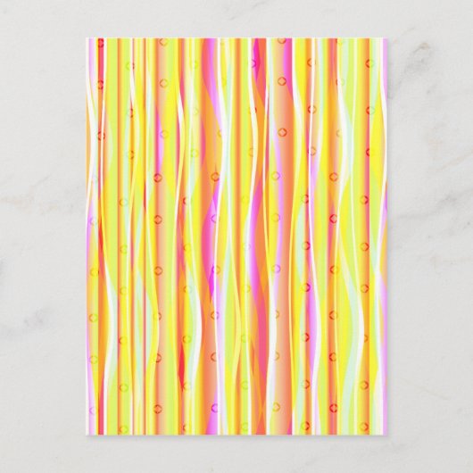Wavy Lines Briefkaart (Voorkant)