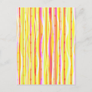 Wavy Lines Briefkaart