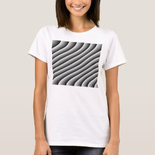 Wavy Lines Dames T Shirt