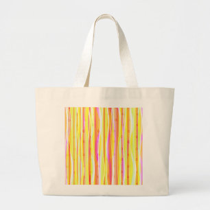 Wavy Lines Grote Tote Bag