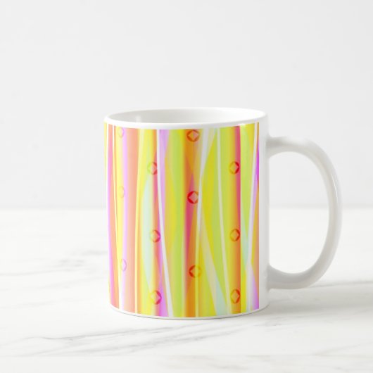 Wavy Lines Koffiemok (Rechts)