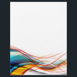 Wavy Lines Modern Science and Technology Custom Flyer<br><div class="desc">Professioneel dubbelzijdig ontwerp voor uw high-tech bedrijf, carrièreberoepen en nog veel meer. Om de tekst te veranderen, gebruik de persoonlijke optie. Voor uitgebreidere tekstveranderingen zoals veranderingen in de doopvont, de doopvontkleur, of de tekstlay-out, kies de pas optie aan. Dit ontwerp kan worden aangevraagd voor alle producten die op Zazzle worden...</div>
