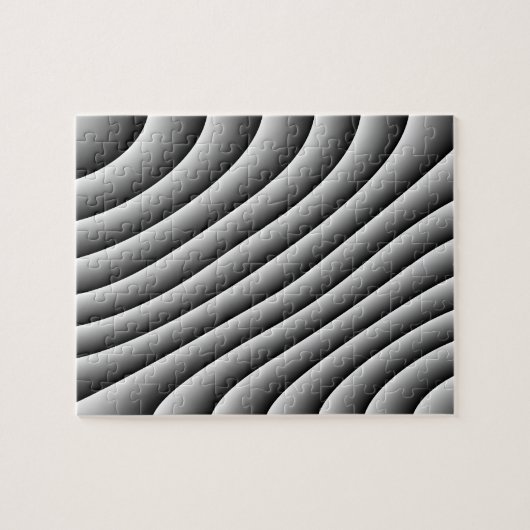 Wavy Lines Moeilijk Puzzle Legpuzzel (Horizontaal)