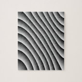 Wavy Lines Moeilijk Puzzle Legpuzzel (Verticaal)