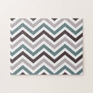 Wavy Lines Neutrale kleuren Creative Pattern Legpuzzel