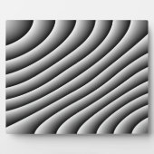Wavy Lines Plaque Fotoplaat (Voorkant)