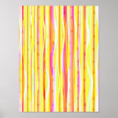 Wavy Lines Poster (Voorkant)