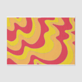 Wavy Lines Tissuepapier