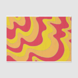 Wavy Lines Tissuepapier