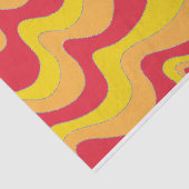 Wavy Lines Tissuepapier (Detail)