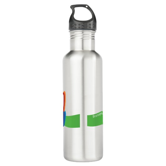 Wavy Membrane Pexagon Waterfles (Achterkant)