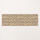 Wavy mesh-patroon yogamat (Achterkant (horizontaal))