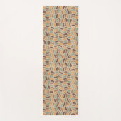 Wavy mesh-patroon yogamat (Voorkant)