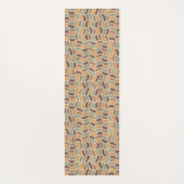 Wavy mesh-patroon yogamat (Achterkant)