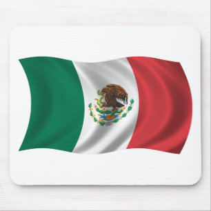 Wavy Mexico Flag Muismat