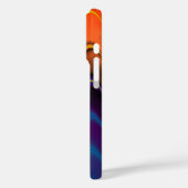 Wavy Multicolor Abstract Case-Mate iPhone Case (Achterkant / Links)