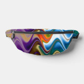 Wavy Multicolor Abstract Heuptasje (Liggend)