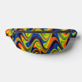 Wavy Multicolor Abstract Heuptasje (Liggend)