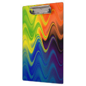 Wavy Multicolor Abstract Klembord (Links)