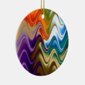Wavy Multicolor Abstract Ornament (Rechts)