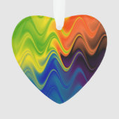Wavy Multicolor Abstract Ornament (voorkant)