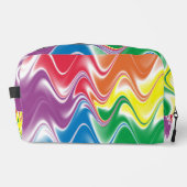 Wavy Multicolor Abstracte toilettas Toilettasje (Voorkant)
