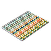 Wavy Multicolor Pattern Notitieboek (Linkerzijde)