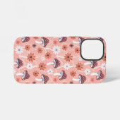 Wavy Mushroom Garden iPhone Hoesje (Achterkant horizontaal)