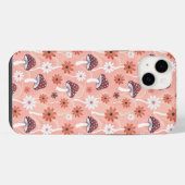 Wavy Mushroom Garden iPhone Hoesje (Achterkant horizontaal)