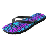 Wavy Neon Coloured Teenslippers (Schuin)