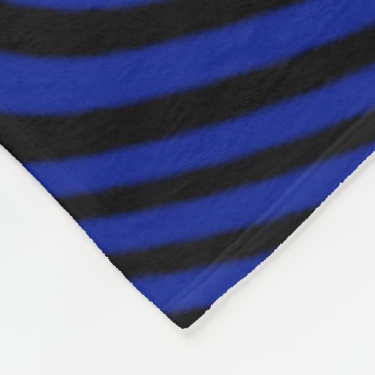 Wavy optical Illusion Pattern Fleece Deken (Hoek)