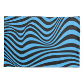 Wavy optical Illusion Pattern Kussensloop (Achterkant)