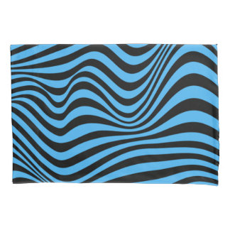 Wavy optical Illusion Pattern Kussensloop